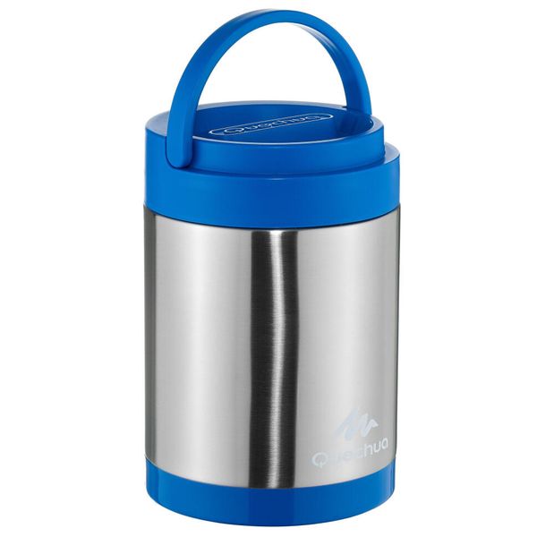 Quechua Stainless Steel Isothermal Food box (with 2 food compartments) 2 L