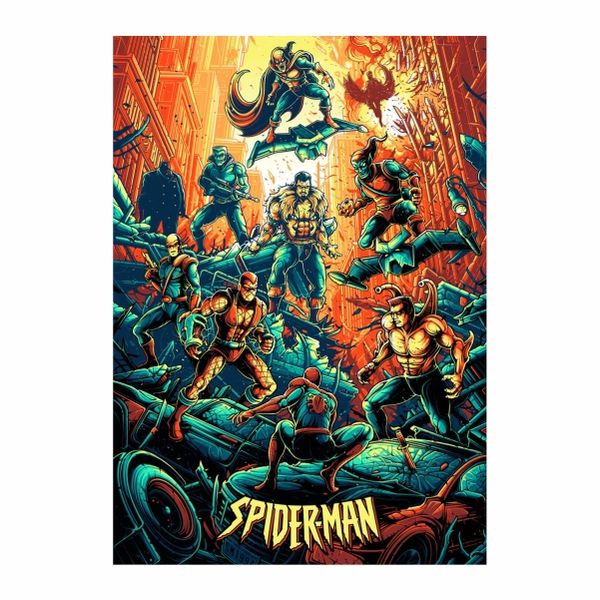 Spider-Man VS Super Villains Poster - A1