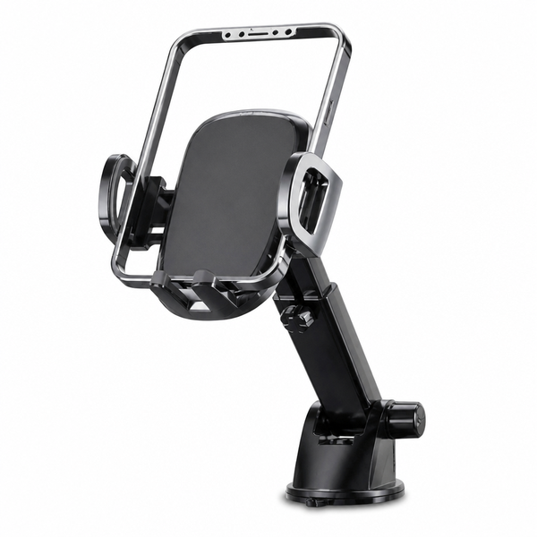 Extendable Phone Holder with Adjustable Arm for Desk or Tabletop