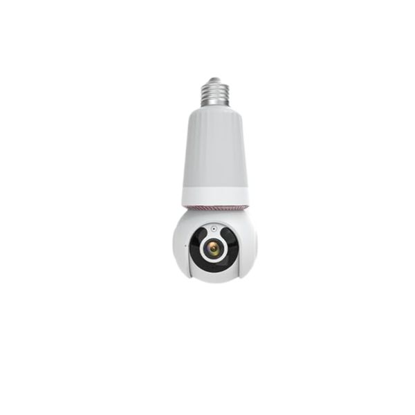 V380 Light Bulb Camera - 360 Wi-Fi Security Camera with Night Vision