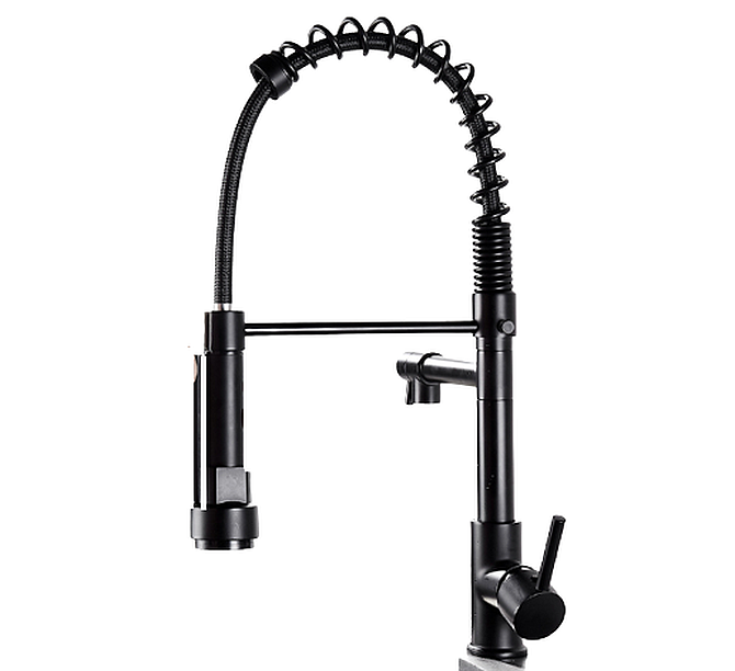Kitchen Faucet with Pull-Down Sprayer
