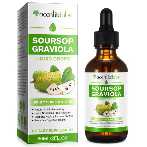 Acentiallabs Soursop Graviola Drops 60ML