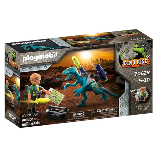Playmobil Dino Rise Deinonychus: Ready for Battle 70629