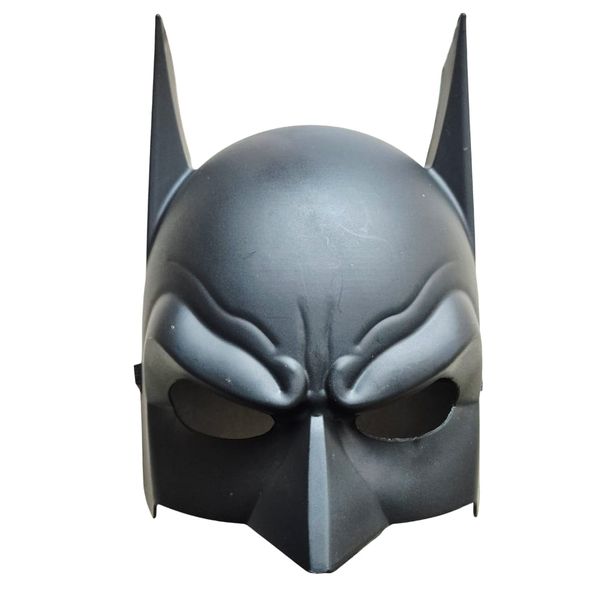 Black Superhero Bat Mask - Cosplay Costume for Kids &amp; Adults