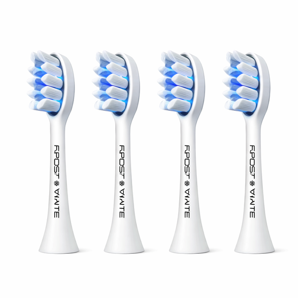 Frost White LED Replacement Toothbrush heads and Teeth Whitening Toothpaste