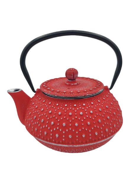 Cast Iron Teapots Spotted Design 600ml-The Cildan Tea Merchant