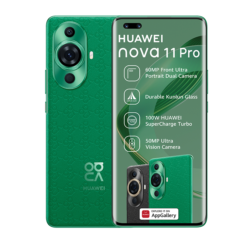 Huawei Nova 11 Pro 4G Dual Sim 256GB - Green
