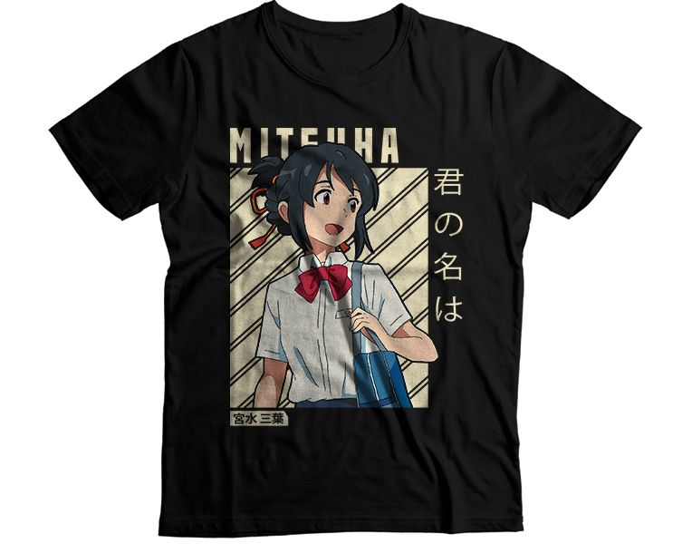 Mitsuha Miyamizu School Girl T-Shirt