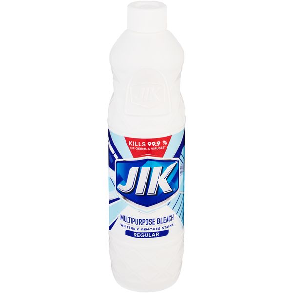 JIK 750ml, Germ Killer, Liquid Thin Bleach, Stain remover, Regular