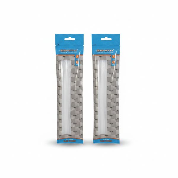 Zenith Hot Melt Glue Sticks 11.2mm x 300mm 6 Piece Set - 2 Pack