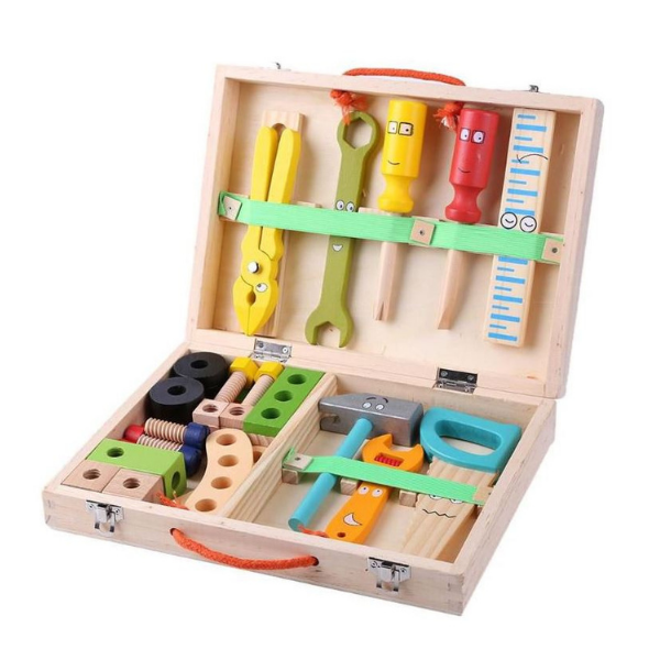 Wooden Carpenter Toy Set