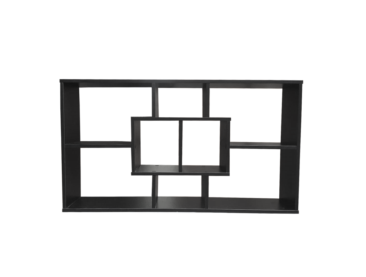 Melamine Modern Floating Bookshelf With 8 Compartments Shop Today