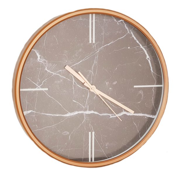 Continental Homeware 15 inch Marbled Wall Clock