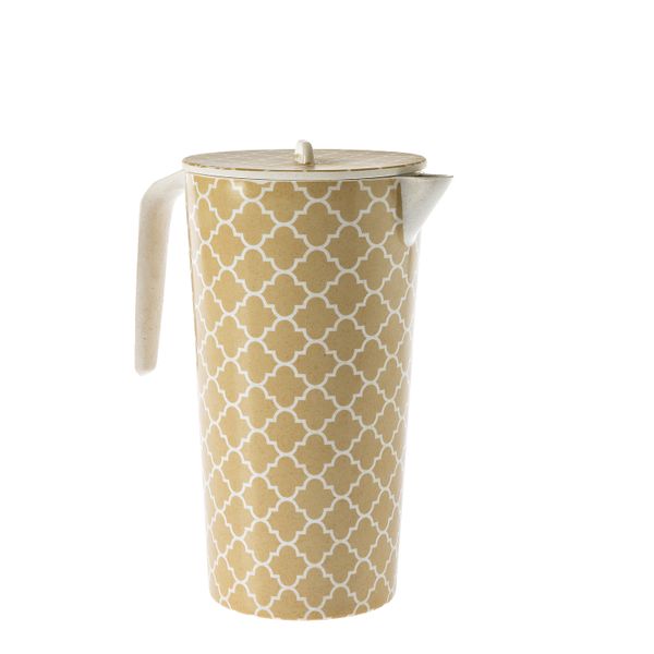 George &amp; Mason - Trellis Bamboo Fibre Bread Bin 36.3x20.4x13.7cm