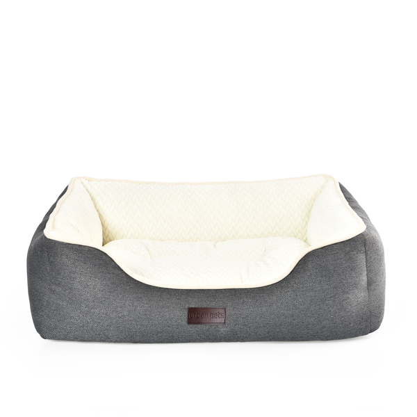 Urban Pets - Rectangular Washable Home Style Bed for Pets
