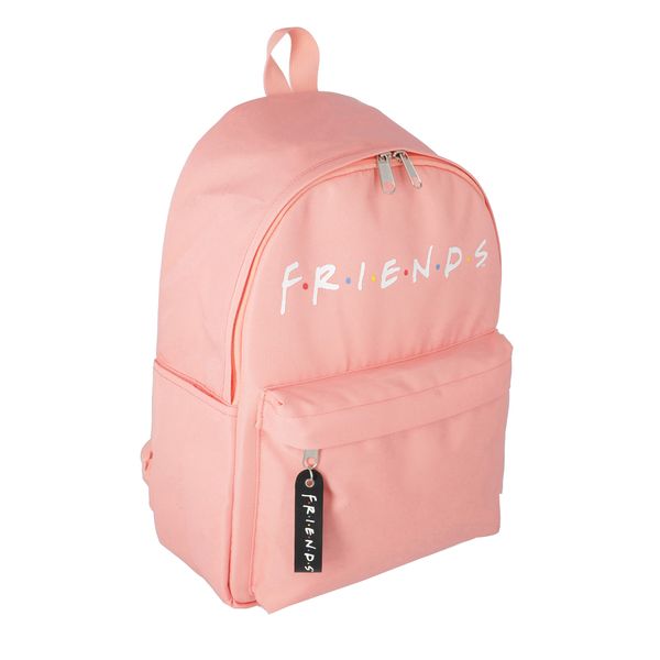 Friends Peach Large Backpack