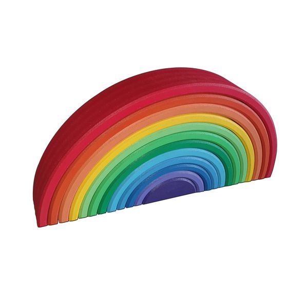 Wooden Rainbow Stacker