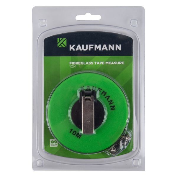 Kaufmann - Tape Measure - DIY - Fibre Glass - 10m - Bulk Pack of 3