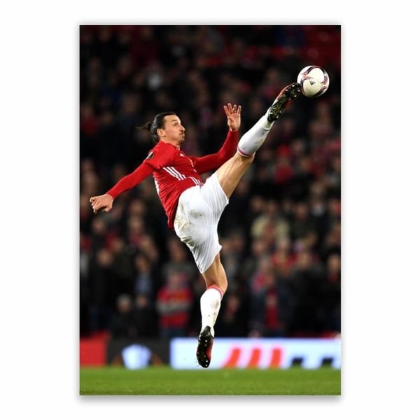 Zlatan Ibrahimovic Athleticism Poster - A1