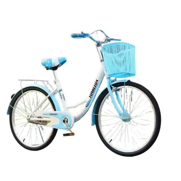 Single Speed City Bike Drive City Bike 24 inch Blue