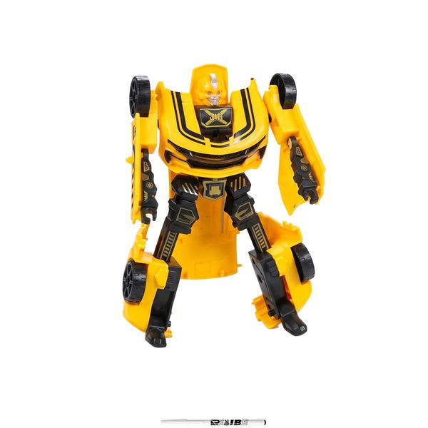 2-in-1 Transforming Robot Sports Car Toys in Mixed Colors With ReVibe Pen