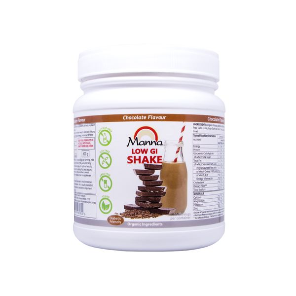 Manna Health Low GI Meal Replacement Chocolate Shake