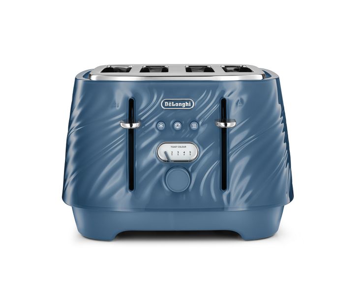 Delonghi - Ballerina Seta 4 Slice Toaster with Browning Control - CTDS4003