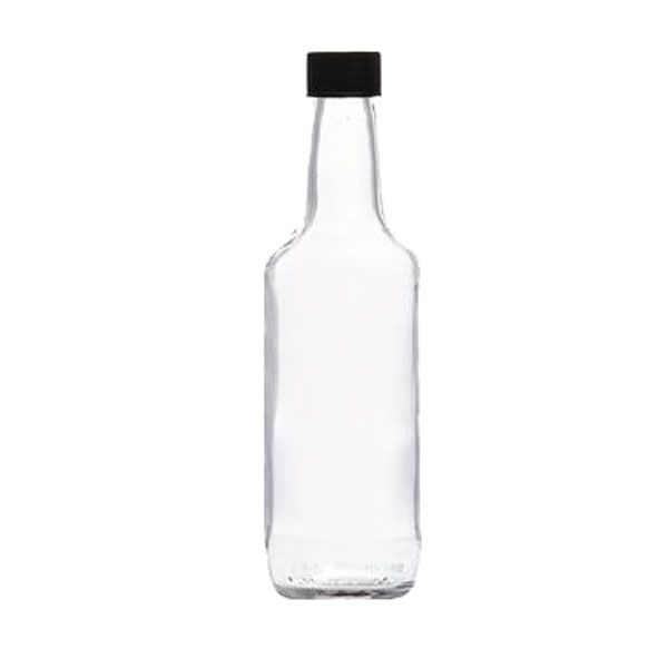 Consol 250ml Glass Sauce Bottle with Screw On Cap - 24 Pack