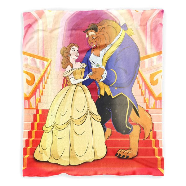 Beauty And The Beast Minky Blanket