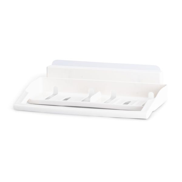 Towel Rail - Non-Marking - BPA Free Plastic - White - Small
