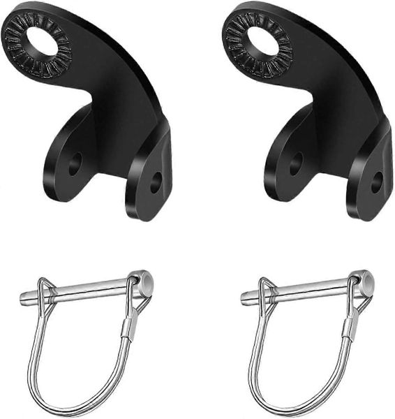 2 Pieces Bike Trailer Hitch, Bike Trailer Attachment, Quick Release Bike Tr