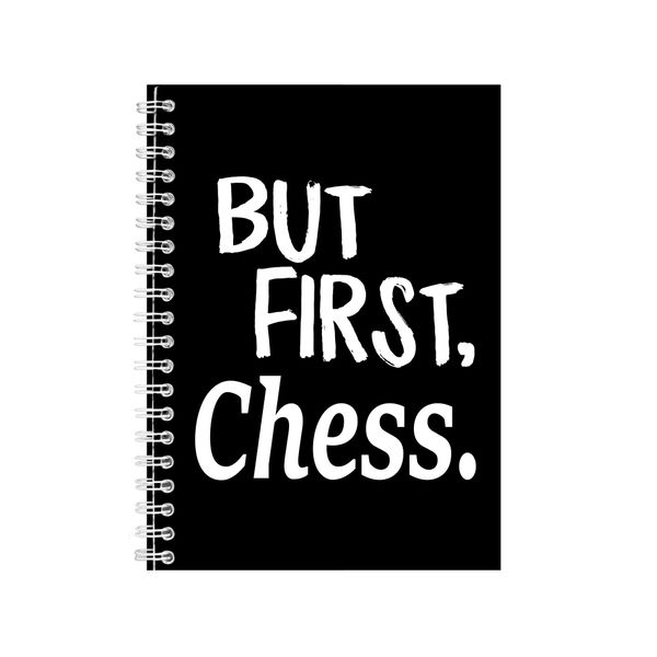 Chess Wire Bound Notebook Sport Gift Idea Writing Books A4 Notepad