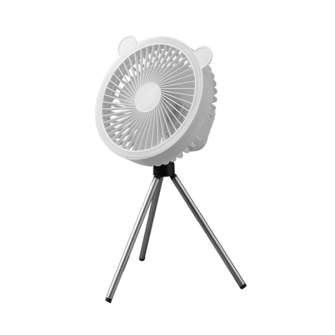 3 in 1 Portable Rechargeable Fan with Light