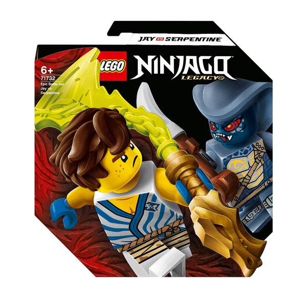 LEGO NINJAGO Epic Battle Set Jay vs Serpentine 71732
