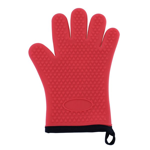 Ovg-157-R, Silicone Oven Glove-Red