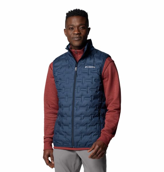 Columbia Men's Delta Ridge II Down Vest Collegiate Navy