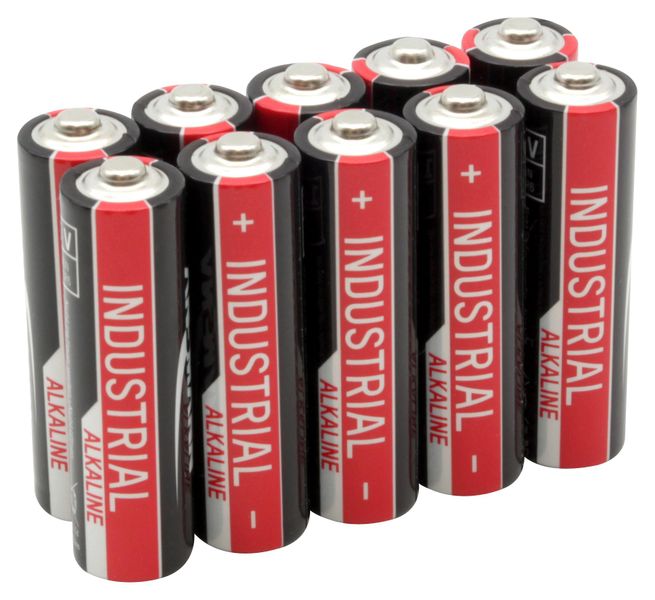 Ansmann (1502-0006) Battery, 1.5 V, AA, Alkaline, 2.7 Ah