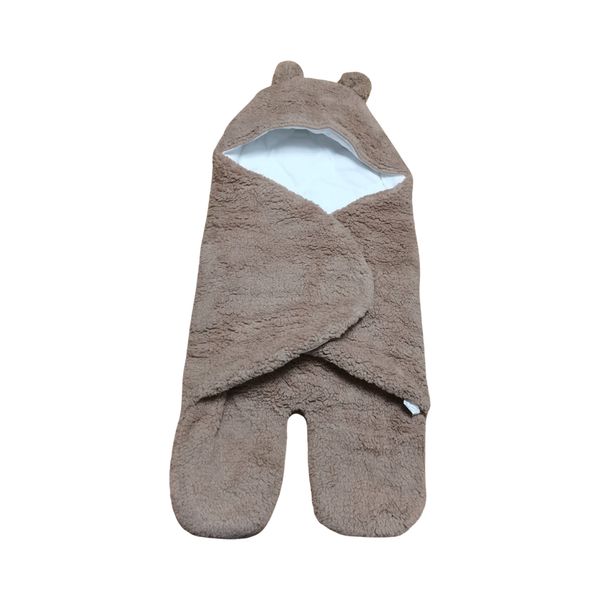 Baby Lamb Wool Quilt Comforter Sleeping Swaddle Fleece Bag