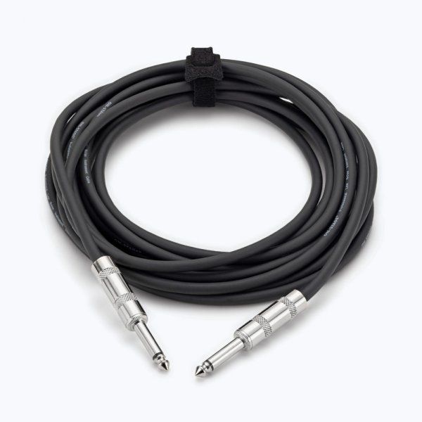 6.35mm Mono Jack - 6.35mm Mono Jack 6M Instrument Cable 6m