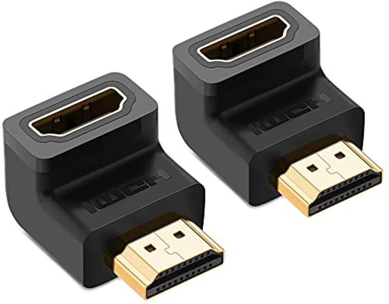 HDMI Male to HDMI Female 90 Degree Adapter