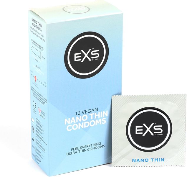 EXS Nano Thin Condoms - 12 pack