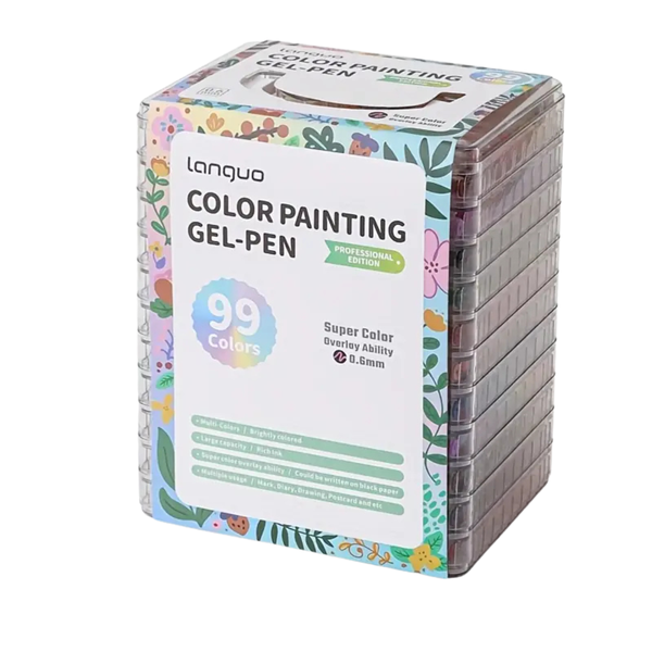 99pcs Gel Pens for Adult Coloring Books