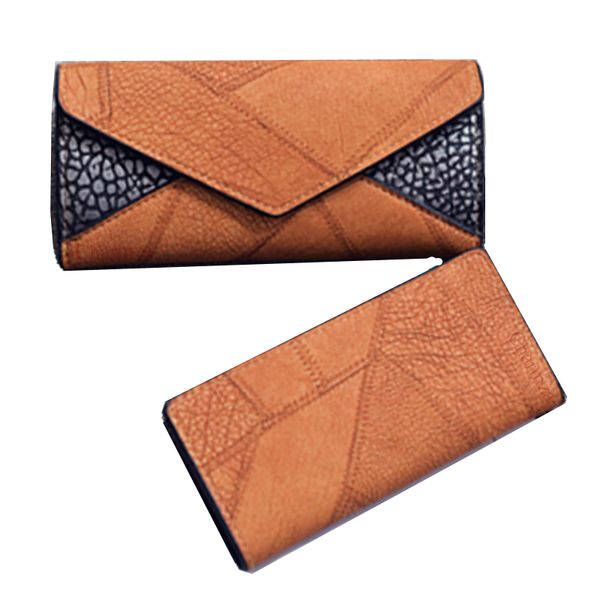 Ladies Purse with Card Folder - Brown
