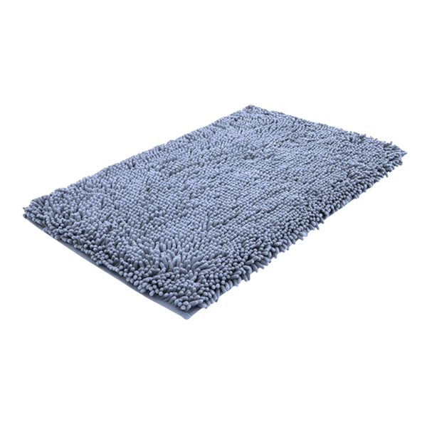 Eco-Friendly Absorbent Non-Slip Shaggy Bath Mat - 70 x 45cm - Violet