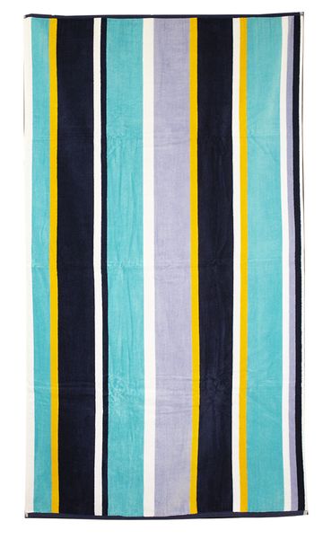 Cotton Striped Beach Towel 86x160cm Cotton Soft Absorbent Pool &amp; Beach Use