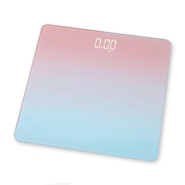 Smart Body Weight Gradients Color Bathroom Scales Floor Scales LED Glass D