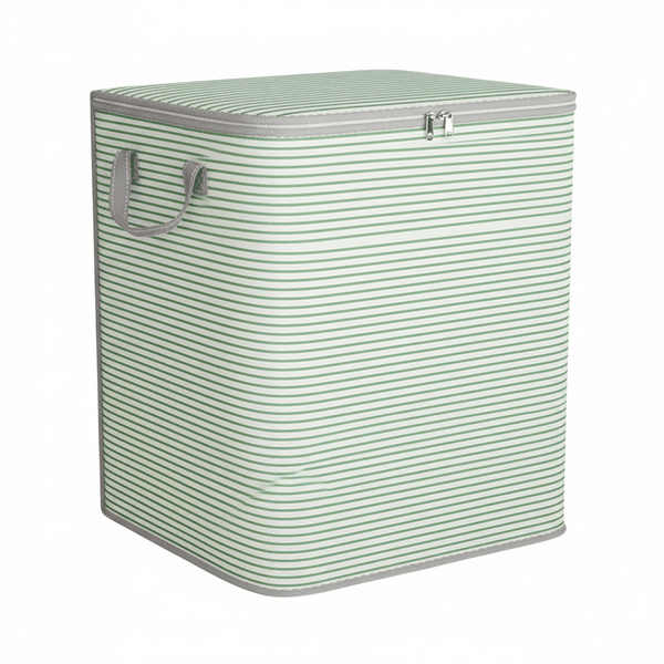 Medium Clothing Dustproof Storage Bag - 180L - Grey/Turquoise