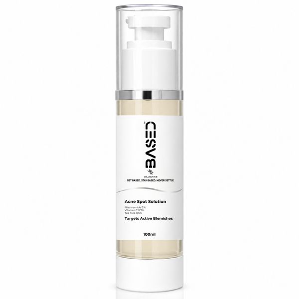 Acne Spot Treatment with Niacinamide, Vitamin C &amp; Tea Tree - 100ml