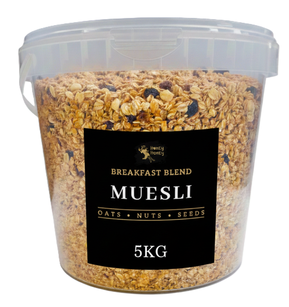 Muesli Cereal 5kg Bulk Value | Rolled Oats, Fruit &amp; Nut Breakfast Granola