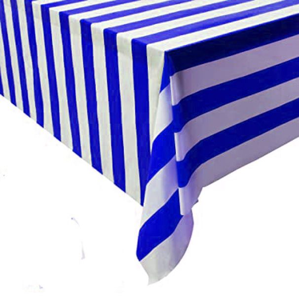 Striped Rectangle Tablecloth 145 x 245cm